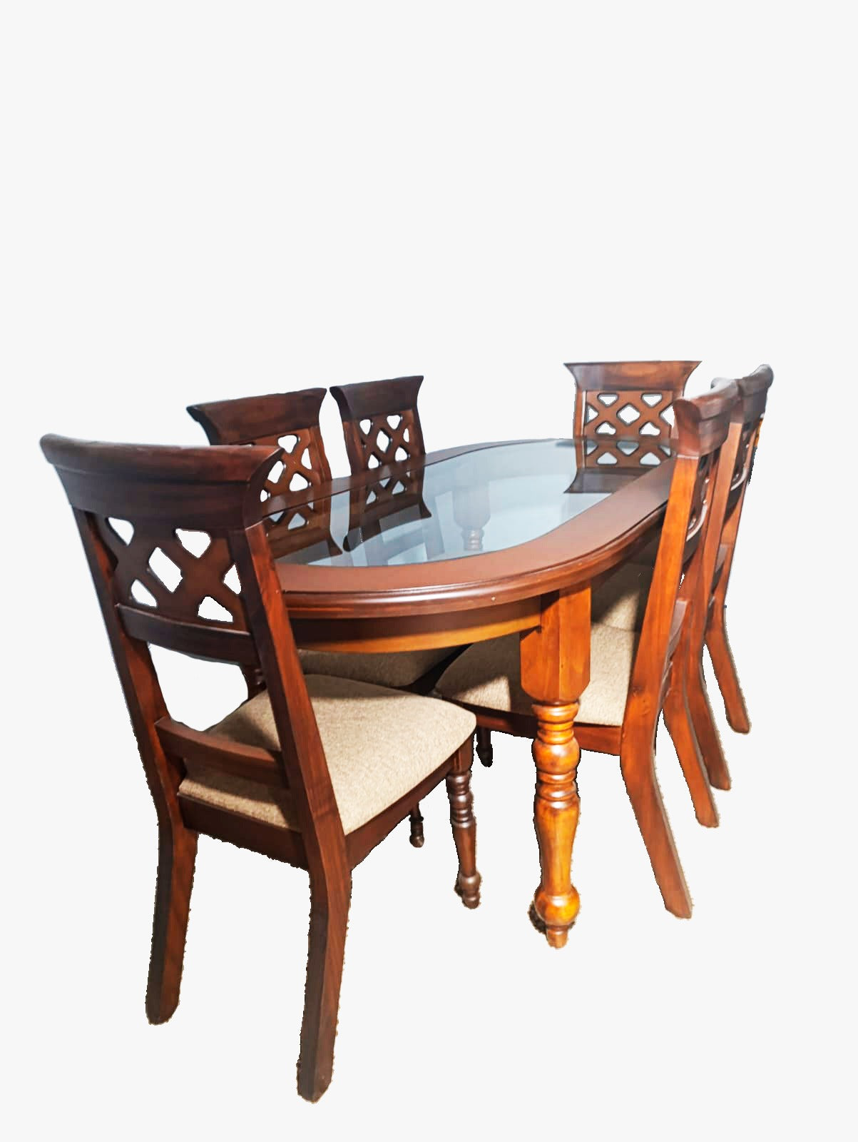 COMEDOR HEBEL DE 6 SILLAS